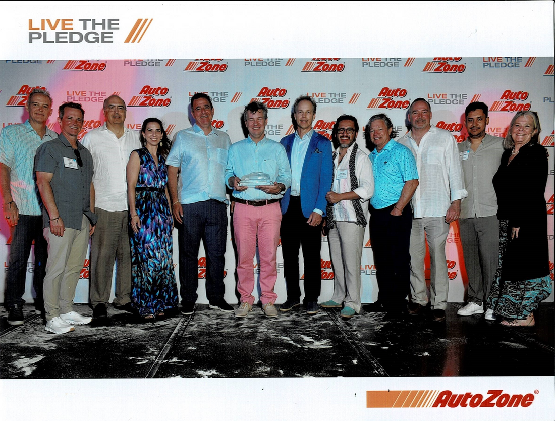GSP North America Earns “Vendor of the Year” Award from AutoZone Mexico for Second Year in a Row