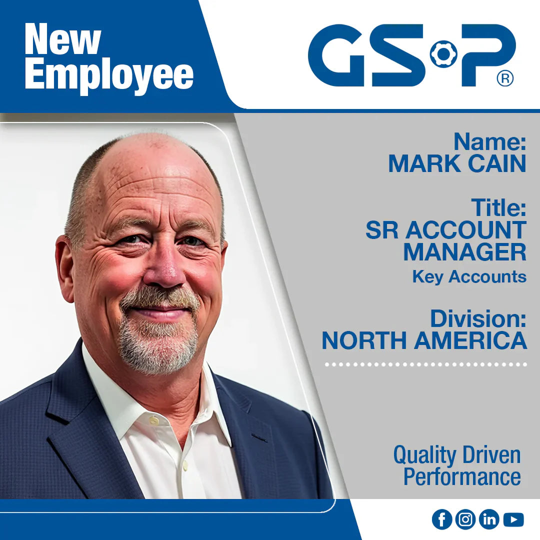 GSP North America Announces Senior Account Manager Key Accounts