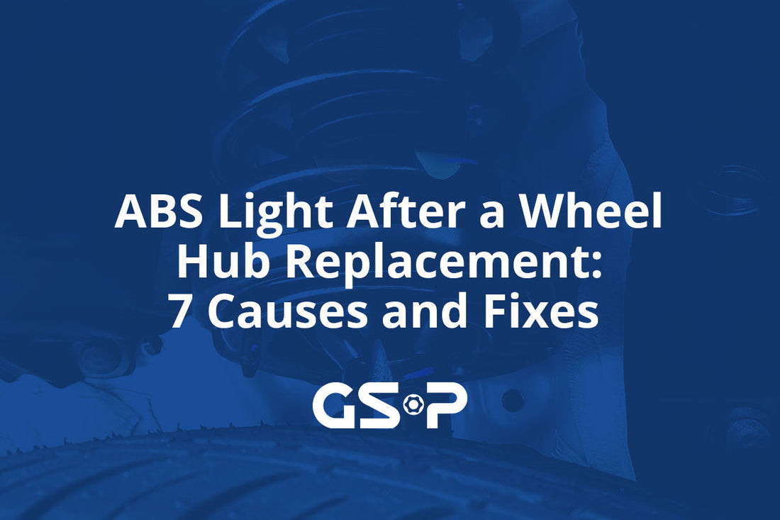 ABS Light After a Wheel Hub Replacement: 7 Causes and Fixes