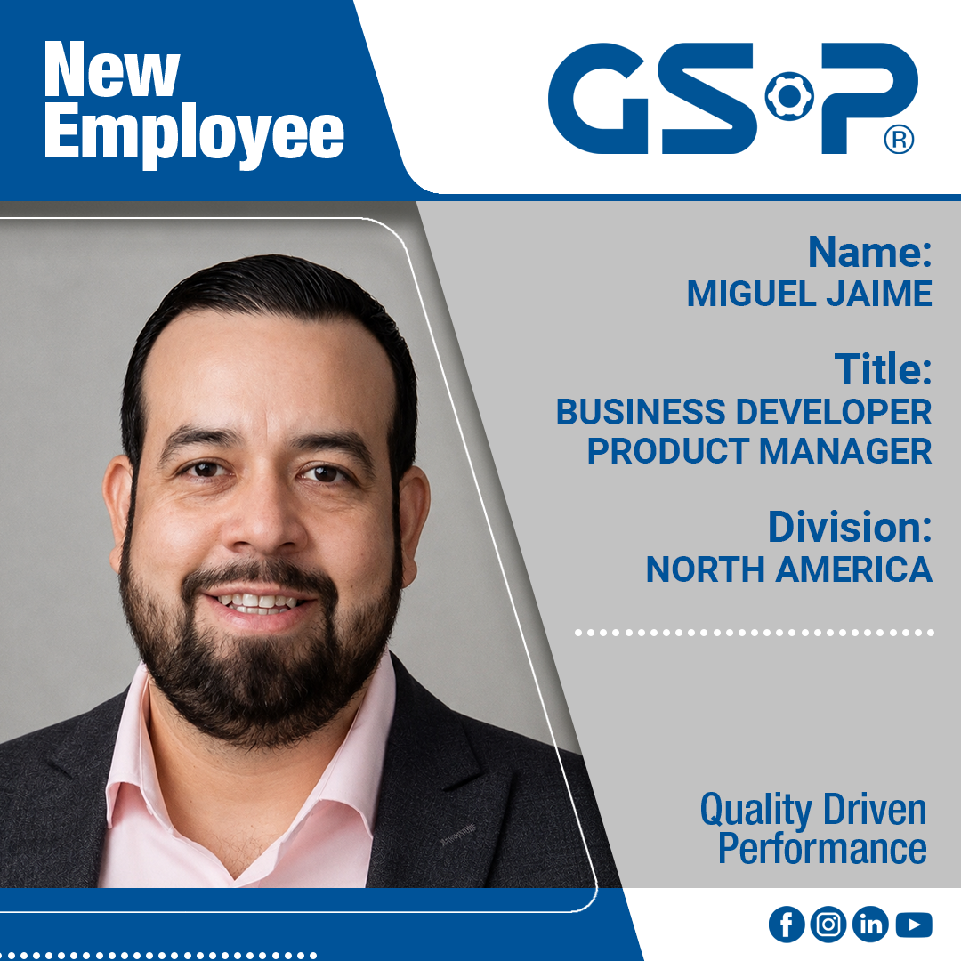 GSP North America Names Miguel Jaime Navarro Aftermarket Product Manager, Business Development – Ride Control