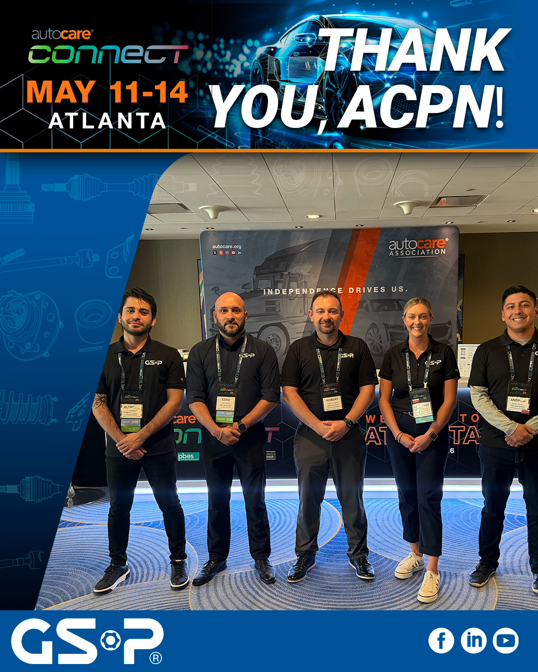 Quality Driven Team: GSP attends the 2026 Auto Care Connect