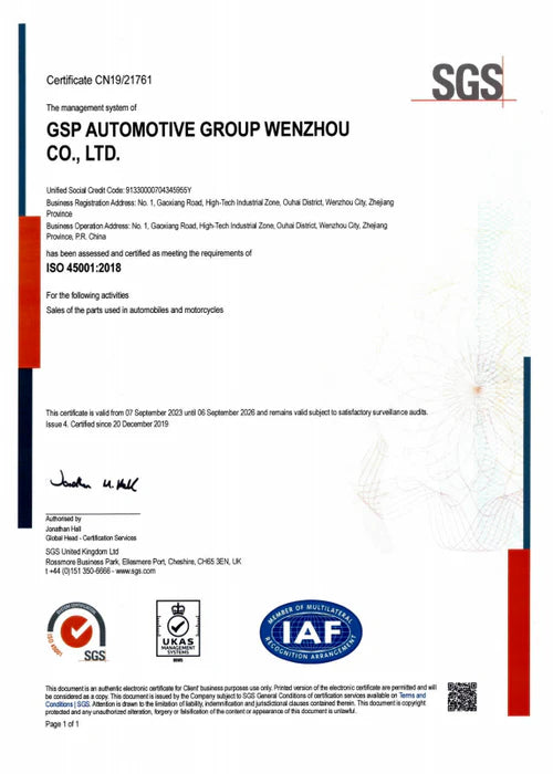 ISO 45001:2018